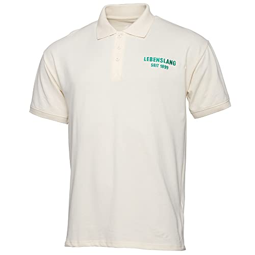 Werder Bremen SV GOTS Poloshirt SVW weiß Gr. M von Werder Bremen