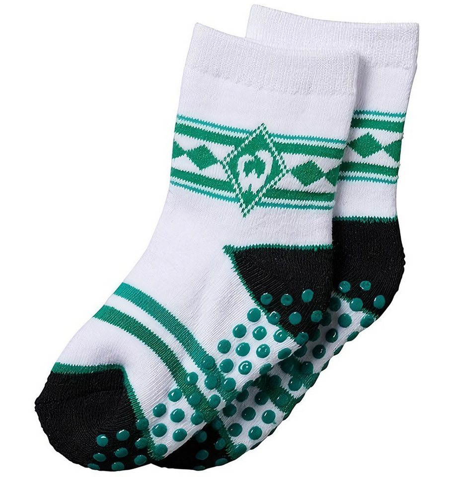Werder Bremen Socken Babysocke Raute ABS Gr. 25-28 von Werder Bremen
