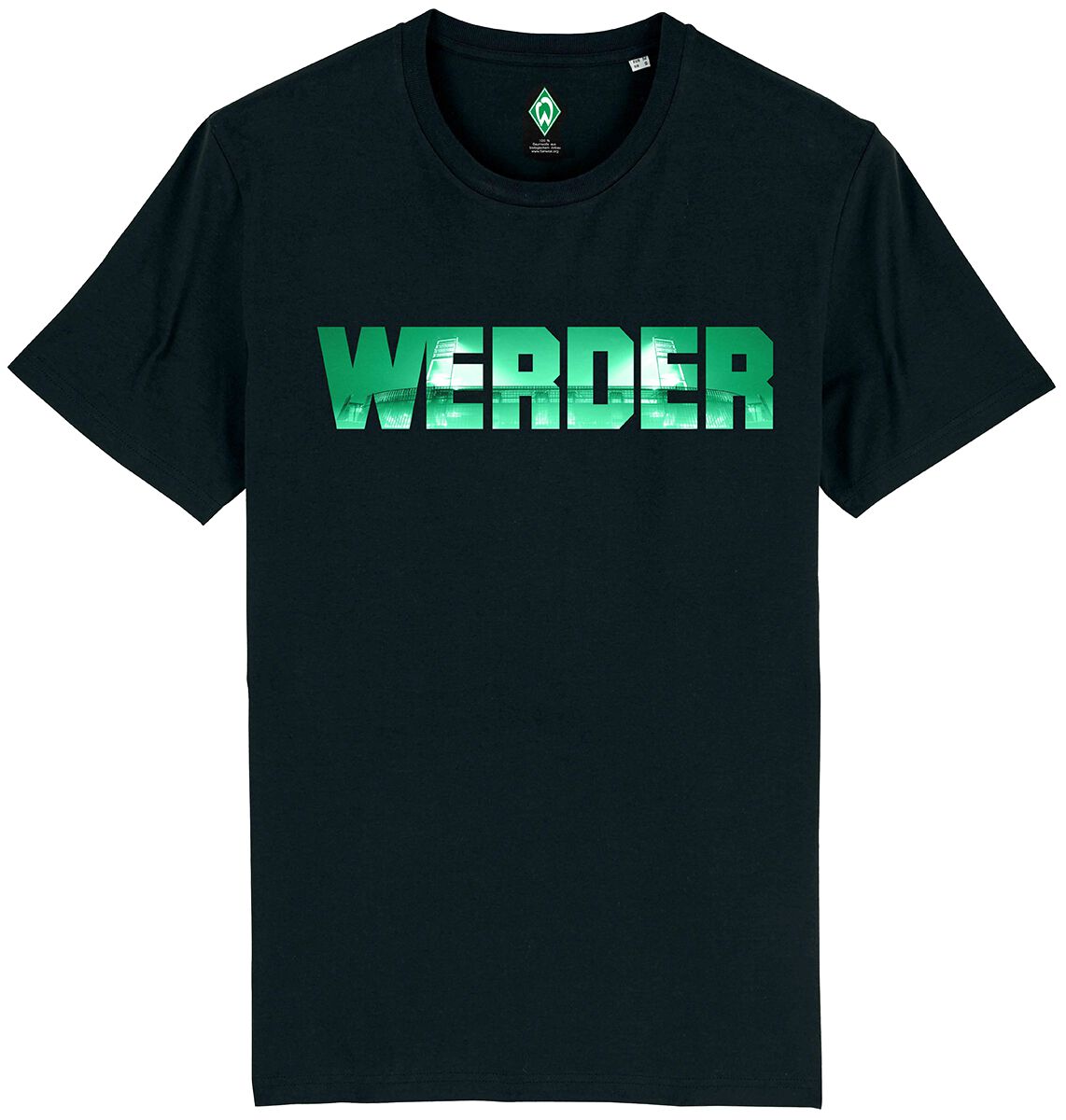 Werder Bremen T-Shirt - Werder - S bis 4XL - für Männer - Größe XXL - schwarz von Werder Bremen