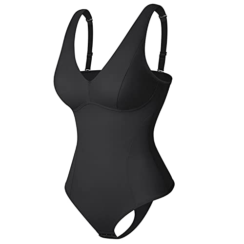 Shaping Bodysuits für Damen, Schwarz-BH, 48 von Werena