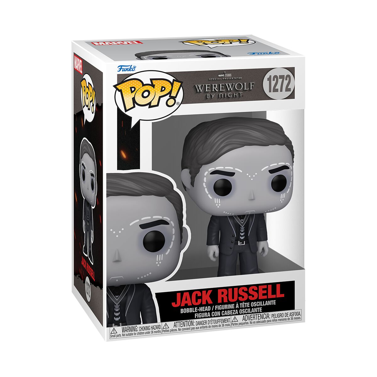 Werewolf By Night - Jack Russel Vinyl Figur 1272 - Funko Pop! Figur - Funko Shop Deutschland - Lizenzierter Fanartikel von Werewolf By Night