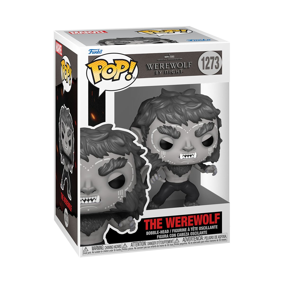 Werewolf By Night The Werewolf Vinyl Figur 1273 Funko Pop! multicolor von Werewolf By Night