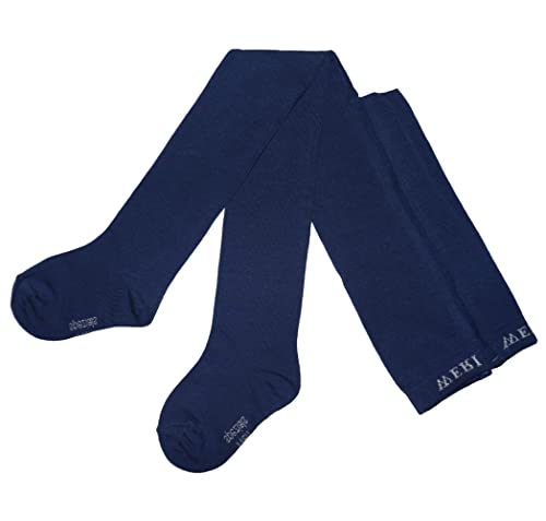 Weri Spezials Baby- und Kinderstrumpfhose für Jungen und Mädchen Uni Glatt in verschiedenen modernen Farben (110-116, Tinte) von Weri Spezials