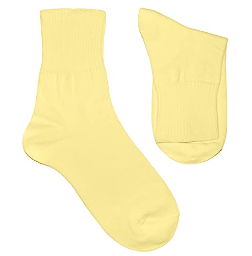 Weri Spezials Damen Gesundheits Socken Baumwolle mit weichem Gummirand Diabetiker (39-42, Vanilla) von Weri Spezials