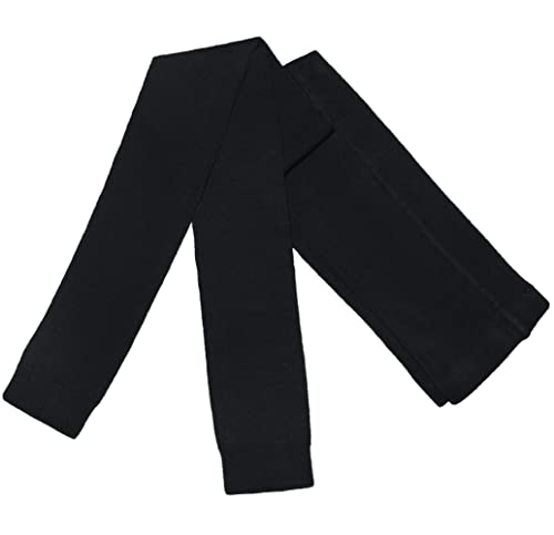 Weri Spezials Damen Leggings Baumwolle - Warm und Modisch - in verschiedenen Muster- und Farbvariationen. (38-40, Schwarz) von Weri Spezials