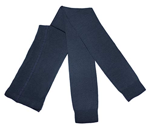 Weri Spezials Damen Leggings Baumwolle - Warm und Modisch - in verschiedenen Muster- und Farbvariationen. (42-44, Denim) von Weri Spezials