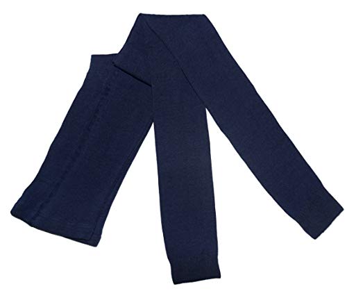 Weri Spezials Damen Leggings Baumwolle - Warm und Modisch - in verschiedenen Muster- und Farbvariationen. (42-44, Marine) von Weri Spezials