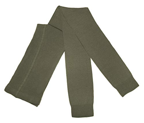 WERI SPEZIALS Damen Leggings mit Baumwolle - Strumpfhose ohne Fuß - Warm und Modisch - in Mehreren Farben. (40-42, Oliv) von WERI SPEZIALS