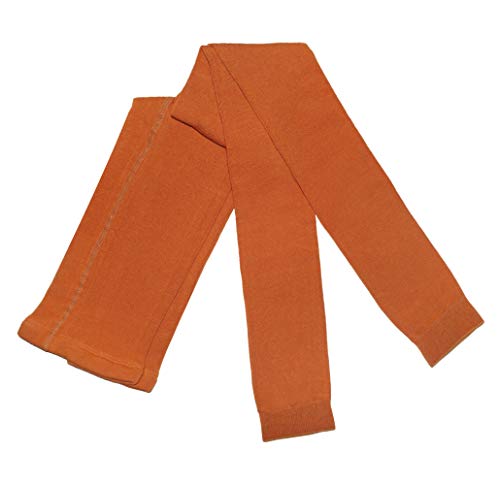 WERI SPEZIALS Damen Leggings mit Baumwolle - Strumpfhose ohne Fuß - Warm und Modisch - in Mehreren Farben. (42-44, Papaya) von WERI SPEZIALS