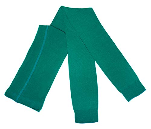 WERI SPEZIALS Damen Leggings mit Baumwolle - Strumpfhose ohne Fuß - Warm und Modisch - in Mehreren Farben. (46-48, Smaragd) von WERI SPEZIALS