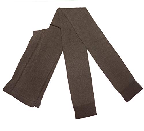 WERI SPEZIALS Damen Leggings mit Baumwolle - Strumpfhose ohne Fuß - Warm und Modisch - in Mehreren Farben. (50-52, Schlacke) von WERI SPEZIALS