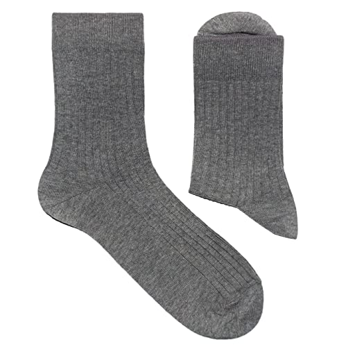 Weri Spezials Damen Socken Casual Rippe aus Baumwolle in mehreren Natur Farben (35-38, Main) von Weri Spezials