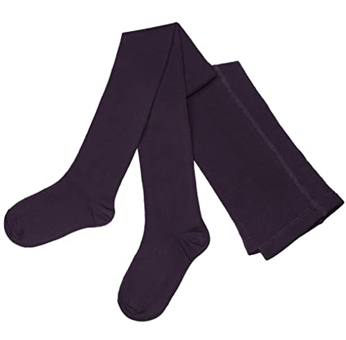 Weri Spezials Damen Strumpfhose Uni Glatt in verschiedenen modernen Farben (38-40, Aubergine) von Weri Spezials