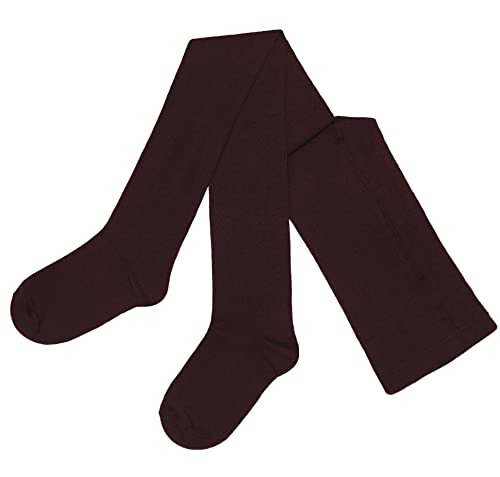 Weri Spezials Damenstrumpfhose Blickdicht Baumwolle in mehreren Farben-modisch und klassisch. (38-40, Bordeaux) von Weri Spezials