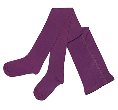 Weri Spezials Damenstrumpfhose in Kurz-Grössen Blickdicht Baumwolle in mehreren Farben und Grössen - von zierlich bis stabil für kleinere (bis164 cm) Frauen. (42-44 K, Traube K) von Weri Spezials