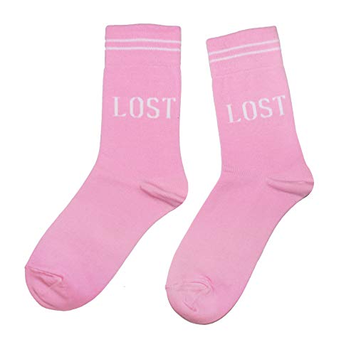 Weri Spezials Herren Socken Business Casual Funny Socken mit klassischen Muster und Farbvariationen Baumwolle (39-42, Rosa Lost) von Weri Spezials