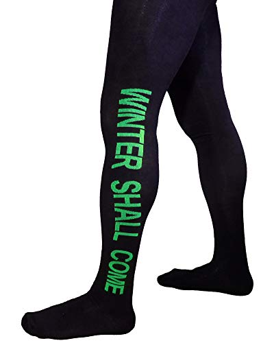 Weri Spezials Herrenstrumpfhose mit Eingriff - Winter Shell Come - in mehreren modischen und praktischen Farben (54-56, Schwarz-Grün) von Weri Spezials