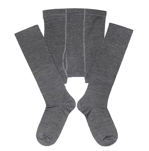 Weri Spezials Herrenstrumpfhosen mit Eingriff Wolle (50-52, Anthrazit) von Weri Spezials