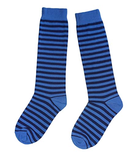 Weri Spezials Unisex Lustige Kniestrümpfe aus Baumwolle für Kinder und Erwachsene Lange Socken Reitsocken (as3, numeric, numeric_35, numeric_38, regular, Regata+Marine) von Weri Spezials