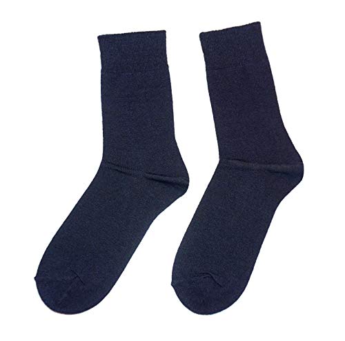 Weri Spezials Wolle Socken Wertvolle Warme Natur Herren Socke mit dem hohen Wolleanteil und Acryl (39-42, Marine Uni) von Weri Spezials