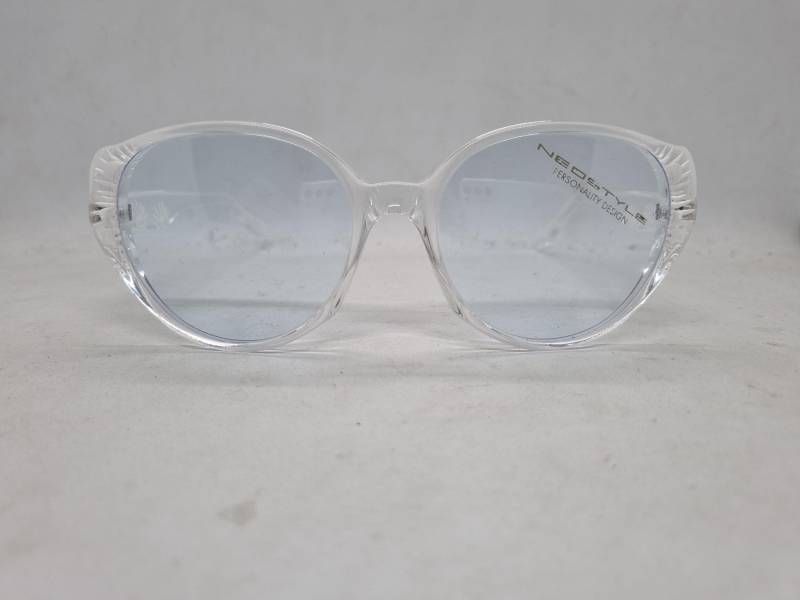 Vintage Neostyle Personality Design Glasses Transparent Flower Acetat Frame 80S Dummy Lenses Brille Made in Germany New Old Stock Unworn von Werk23