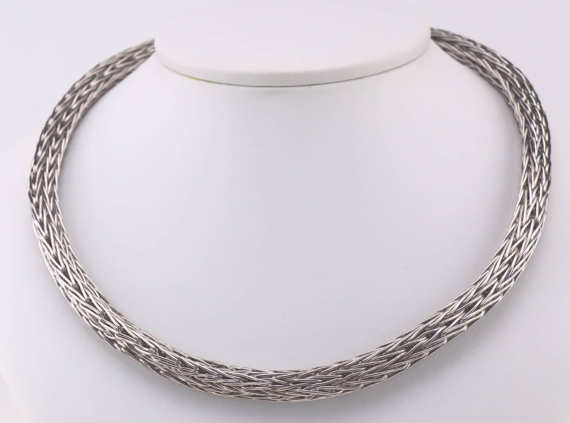 Collier Silber Geflochtene Halskette 9mm Collier Silber Geflochtene Halskette 9mm von WerkBrett