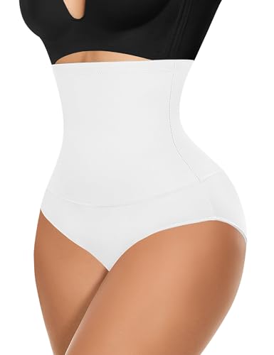 Werkiss Damen Shapewear Bauchweg Unterwäsche(normal Weiß-briefs-381s, L) von Werkiss