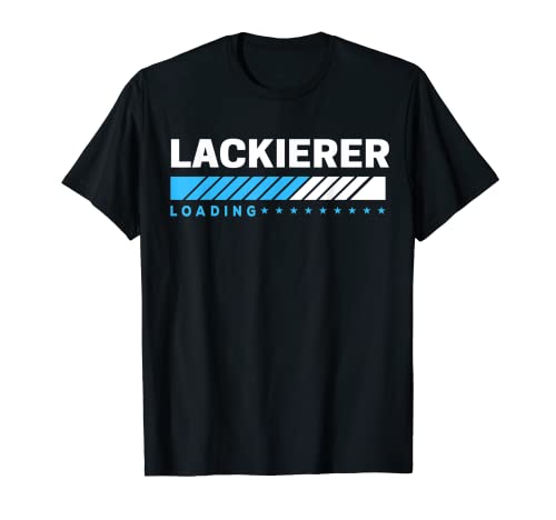Herren Angehender Lackierer Ausbildung Beruf Lackierer T-Shirt Herren Angehender Lackierer Ausbildung Beruf Lackierer T-Shirt von Werkstatt Job Spruch für Lackierer