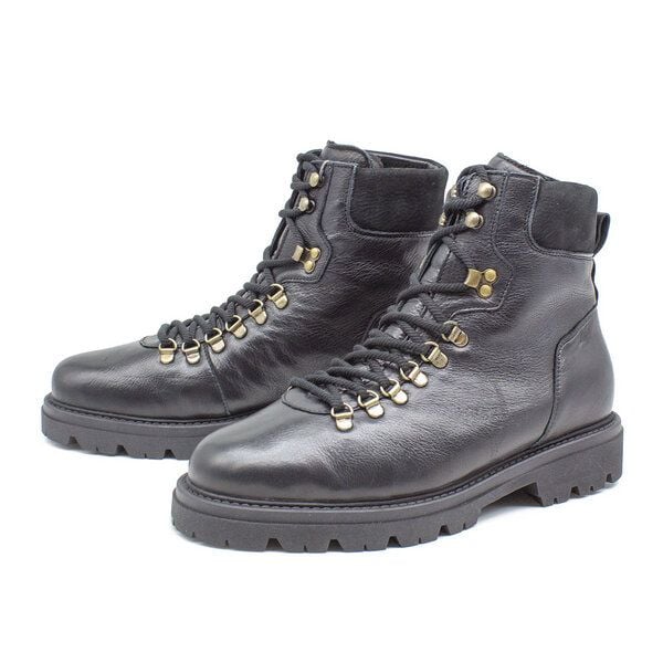 Werner 1911 Bio-Herrenstiefel mit Lammfellfutter - Polarwolf - cognac - IVN-zertifiziert von Werner 1911