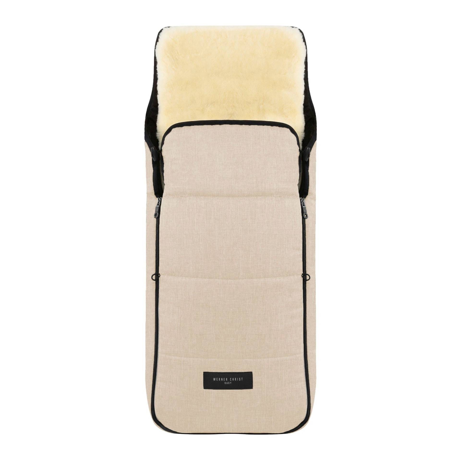 Werner Christ Baby Lammfell-Fußsack Cortina beige von Werner Christ Baby
