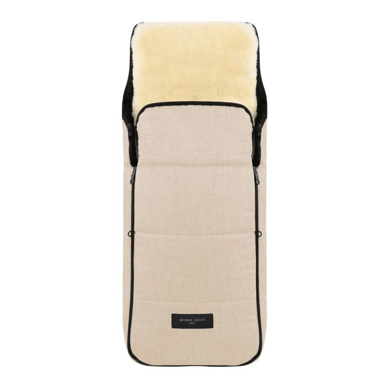 Werner Christ Baby Lammfell-Fußsack Cortina beige von Werner Christ Baby