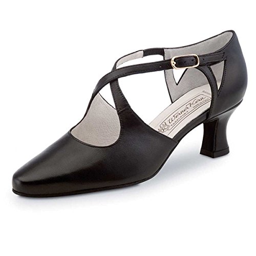 Werner Kern - Damen Tanzschuhe Ines 5,5 Leder Schwarz [UK 4,5] von Werner Kern