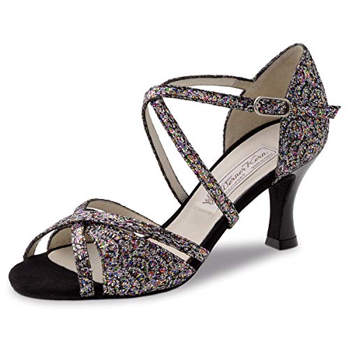 Werner Kern Damen Tanzschuhe July 6,5 - Farbe: Silber/Multi - Größe: UK 6,5 von Werner Kern