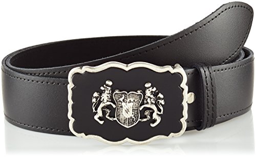 Werner Trachten Unisex Gürtel Trachtengürtel, Schwarz (Schwarz Rl 300), 80 von Werner Trachten