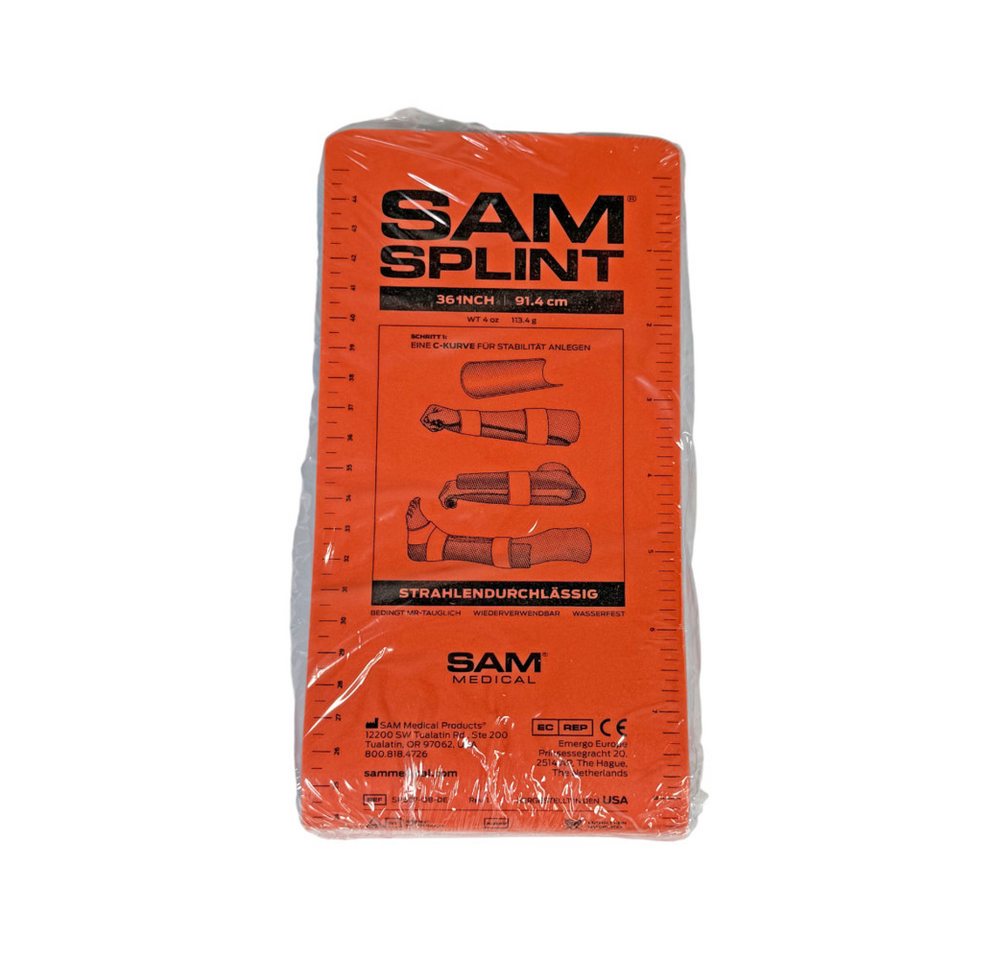 Wero GmbH & Co. KG Bandage SAM® Splint Universalschiene Standard 11 x 91 cm (gefaltet) von Wero GmbH & Co. KG