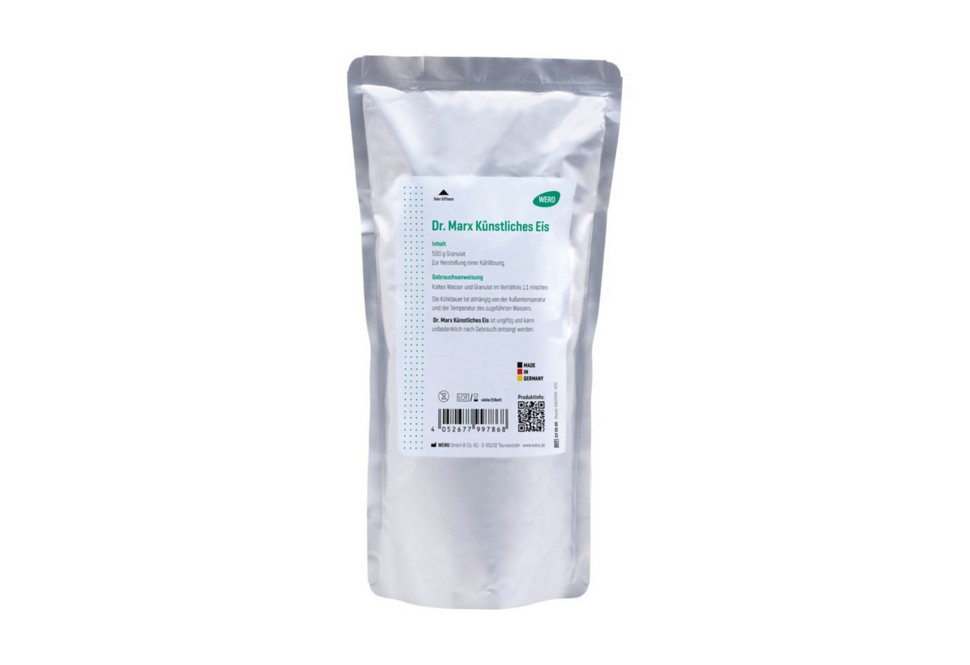 Wero GmbH & Co. KG Erste-Hilfe-Set Dr. Marx Künstliches Eis 500 g Wero GmbH & Co. KG Erste-Hilfe-Set Dr. Marx Künstliches Eis 500 g von Wero GmbH & Co. KG