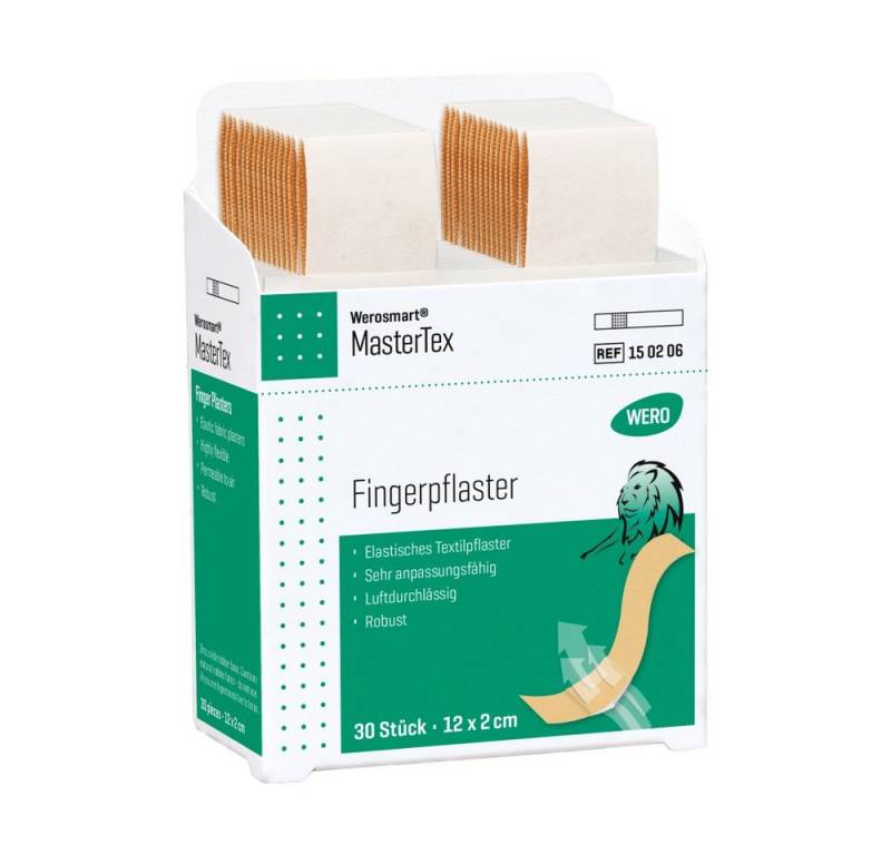 Werosmart® Wundpflaster Werosmart® MasterTex Wundpflaster (Einsatz, 30 St), Fingerpflaster von Werosmart®