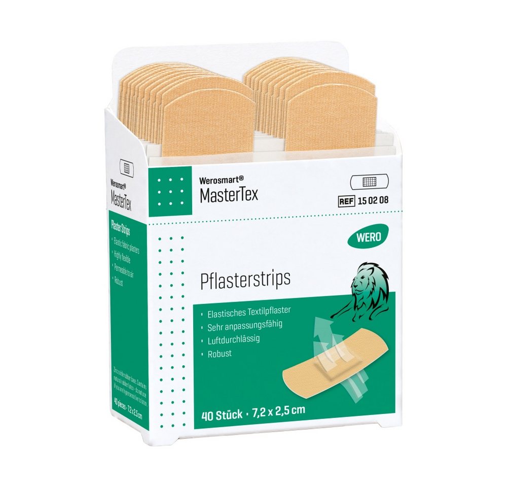 Werosmart® Wundpflaster Werosmart® MasterTex Wundpflaster (Einsatz, 40 St), Pflasterstrips von Werosmart®