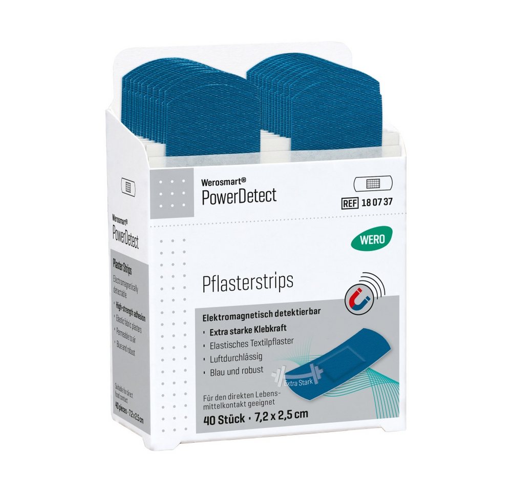Werosmart® Wundpflaster PowerDetect Pflaster (Einsatz, 40 St), Pflasterstrips von Werosmart®