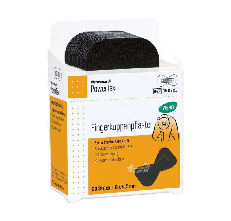 Werosmart® Wundpflaster Werosmart® PowerTex Pflaster (Einsatz, 20 St), Fingerkuppenpflaster von Werosmart®