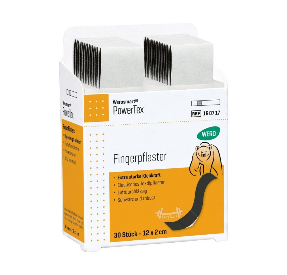 Werosmart® Wundpflaster Werosmart® PowerTex Pflaster (Einsatz, 30 St), Fingerpflaster von Werosmart®