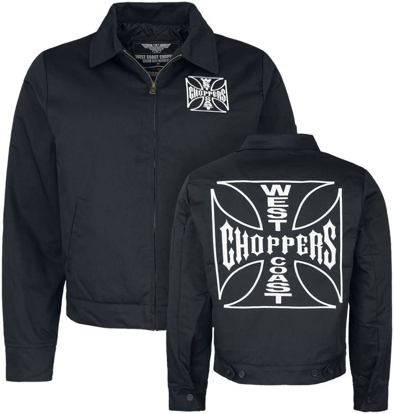 West Coast Choppers OG Lined Workjacket Übergangsjacke schwarz in 3XL von West Coast Choppers