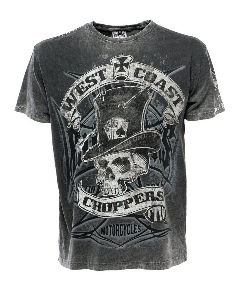 West Coast Choppers T-Shirt West Coast Choppers Herren T-Shirt Cash Only von West Coast Choppers