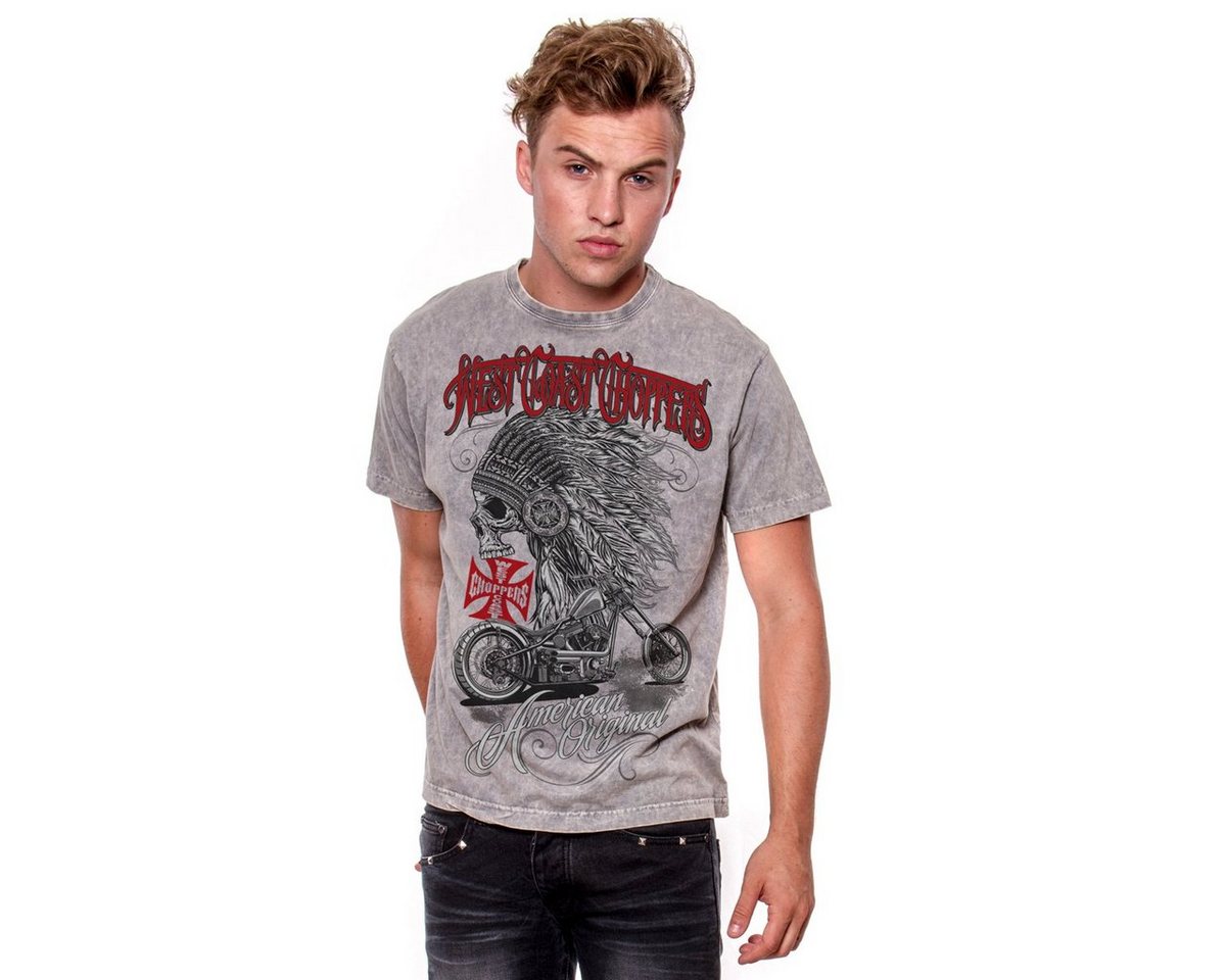 West Coast Choppers T-Shirt West Coast Choppers Herren T-Shirt Chief von West Coast Choppers