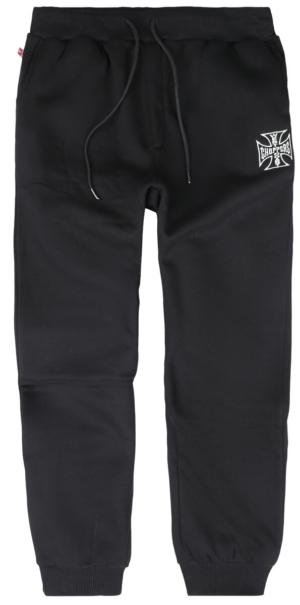 West Coast Choppers Trainingshose - WCC Loose Jogger Pants - S bis XXL - für Männer - Größe XXL - schwarz von West Coast Choppers