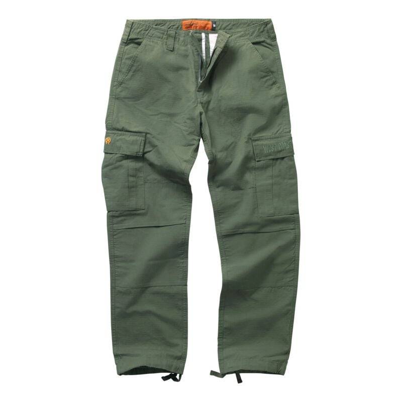 West Coast Choppers WCC CAINE RIPSTOP CARGO PANT - GREEN Cargohose grün in S von West Coast Choppers