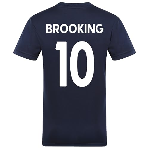 West Ham United FC - Herren Trainingstrikot aus Polyester - Offiziell - Dunkelblau Brooking - XXL von West Ham United FC