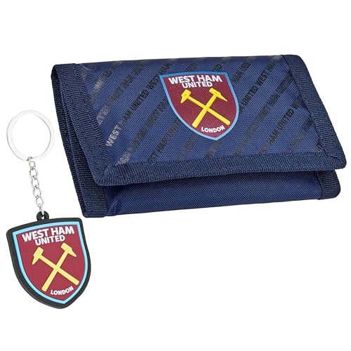 West Ham United F.C. Sports Fan Trifold Wallet Zubehör Set mit Kartenfächern & Münzfach – West Ham Geschenke für Jungen, navy, Einheitsgröße, Modern West Ham United F.C. Sports Fan Trifold Wallet Zubehör Set mit Kartenfächern & Münzfach – West Ham Geschenke für Jungen, navy, Einheitsgröße, Modern von West Ham United