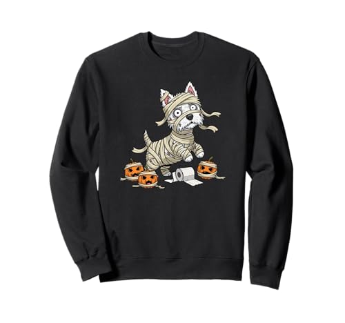 Lustiger West Highland White Terrier Mama Kürbis Halloween Sweatshirt Lustiger West Highland White Terrier Mama Kürbis Halloween Sweatshirt von West Highland White Terrier Dog Halloween Outfits