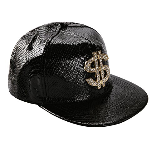 West See Unisex Baseball Caps Kappen Hut Snapback Partner-Cap Hip Hop Baseballmütze (Schwarz) von West See